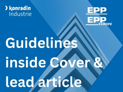 The Cover for the PDF EPP und EPP EUROPE inside cover Guidelines.