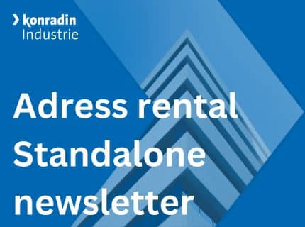 The cover image of the PDF for Adress rental and Standalone newsletter.