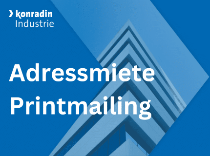 Das Coverbild der PDF zur Adressmiete Printmailing
