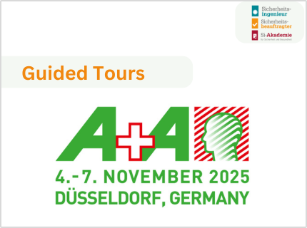 Sifa-Sibe Guided Tours 2025 visual with icons for occupational safety, site visits, and best practices